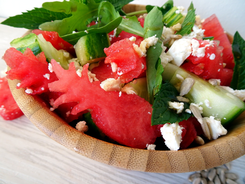 Melonen Gurken Salat - Applethree - Food | Travel | Games Melonen Gurken Salat - Applethree - Food | Travel | Games