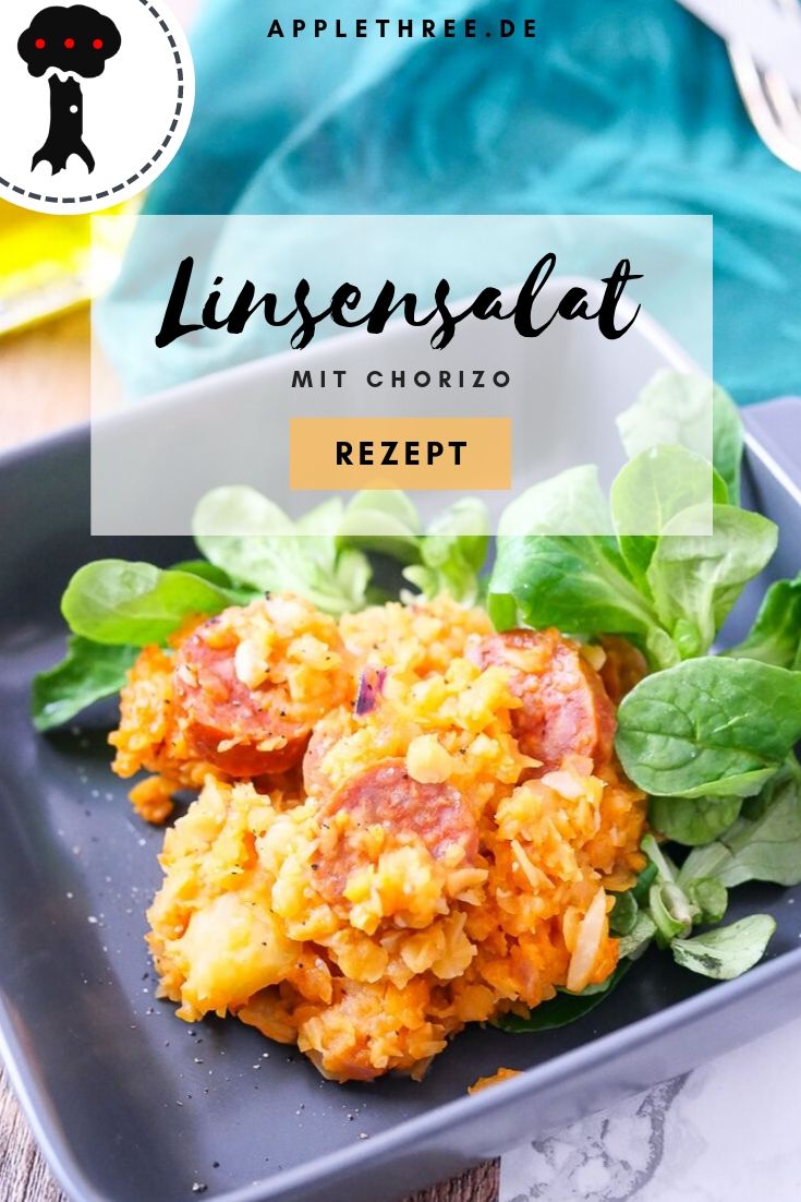 Rote Linsensalat Rezept - Applethree - Food | Travel | Life