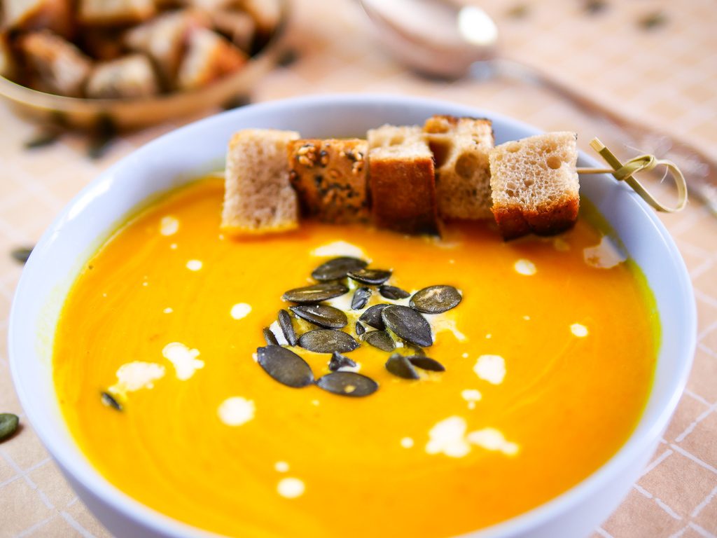 Kürbissuppe Rezept Hokkaido - Applethree - Food | Travel | Games