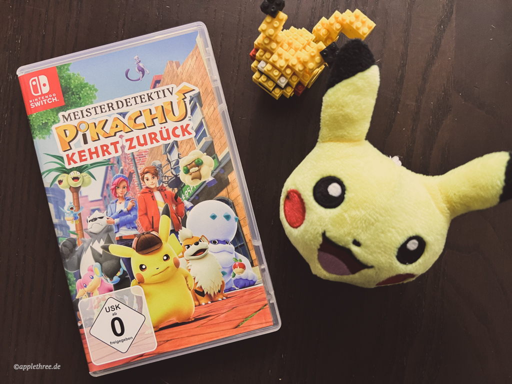Meisterdetektiv Pikachu Travel Nintendo zurück kehrt Food | | Games Switch - Applethree - für